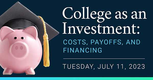 College as an Investment graphic
